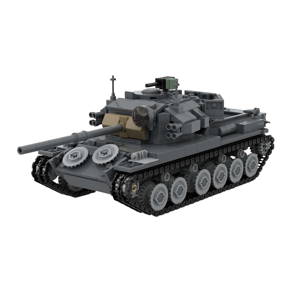 MOC سنتوريون mk. نموذج دبابة ع - مراجعة Lego Compatible Military Tank وسعره