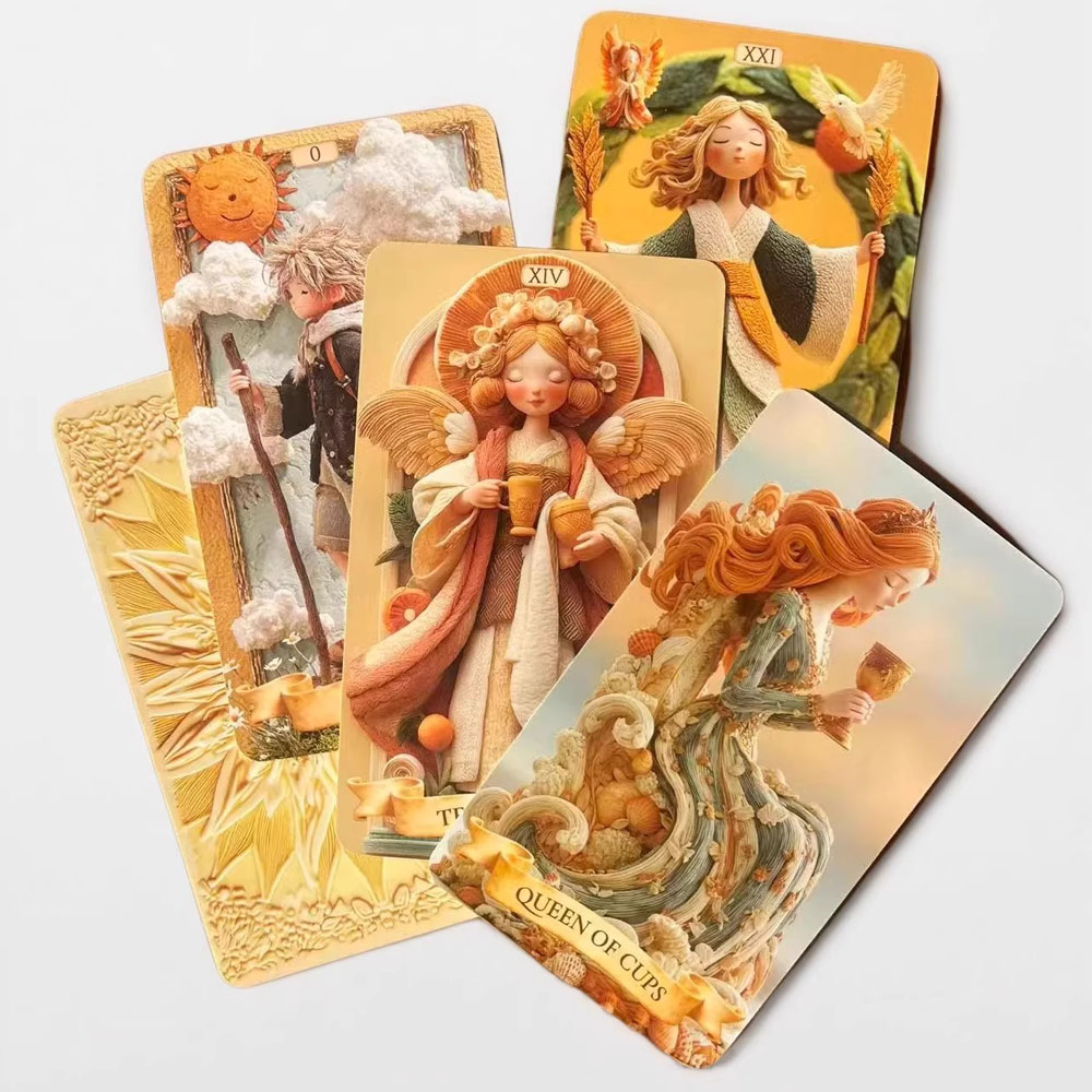 مجموعة بطاقات التارو 78، لعبة  - مراجعة Tarot Cards Deck With Guidebook وسعره