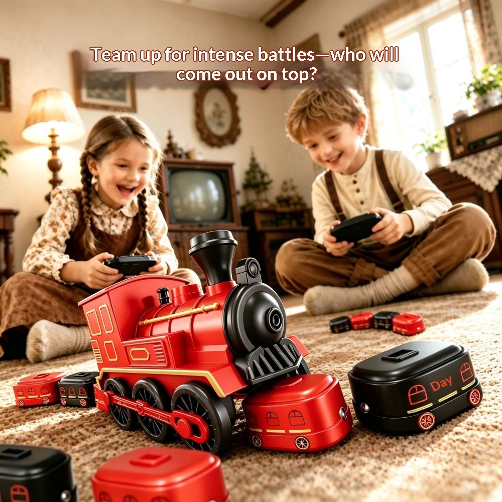 لعبة قطار صغير مغناطيسي يتحكم  - مراجعة Remote Control Toys وسعره
