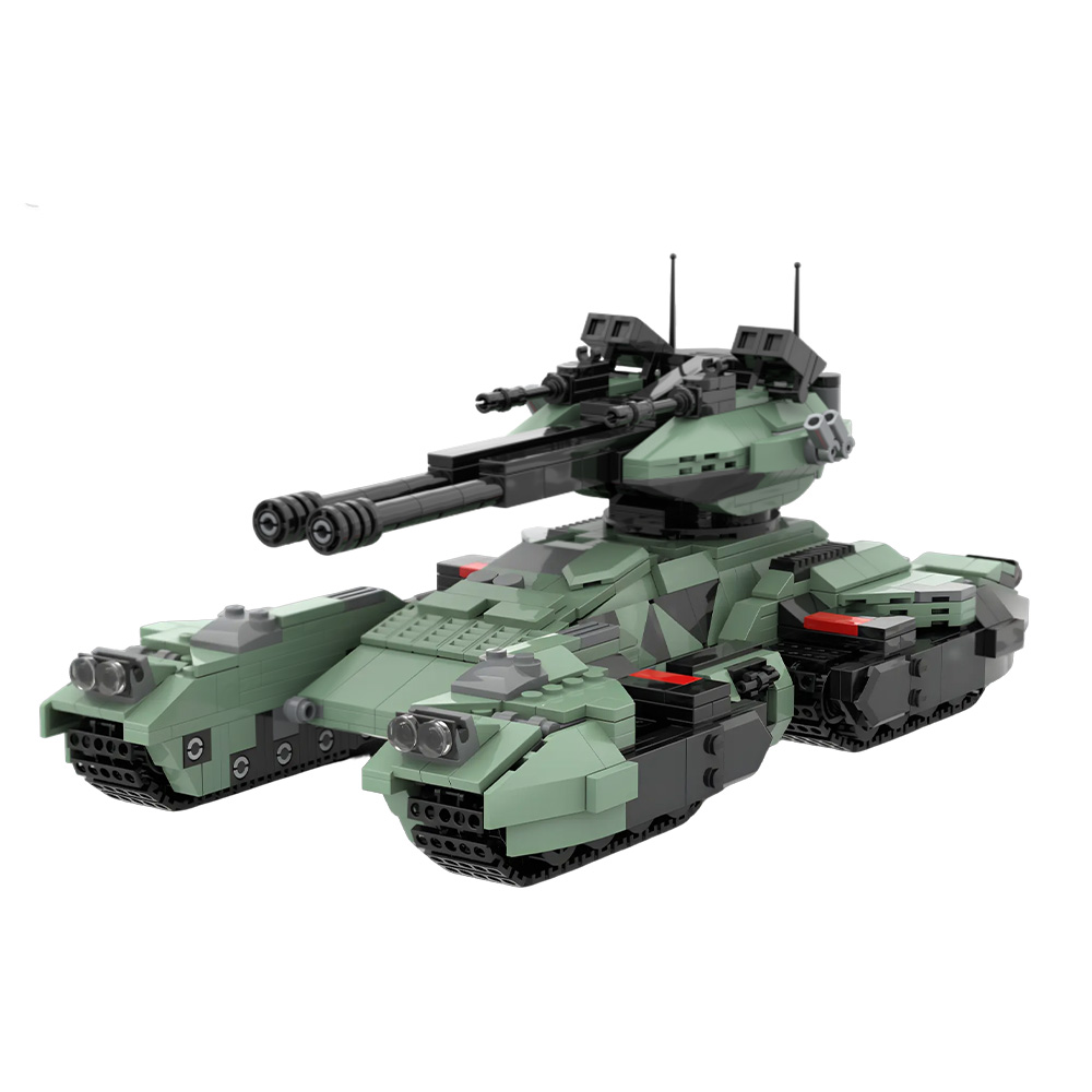 نموذج دبابة جريزلي من مكعبات ب - مراجعة Lego Compatible Military Tank وسعره