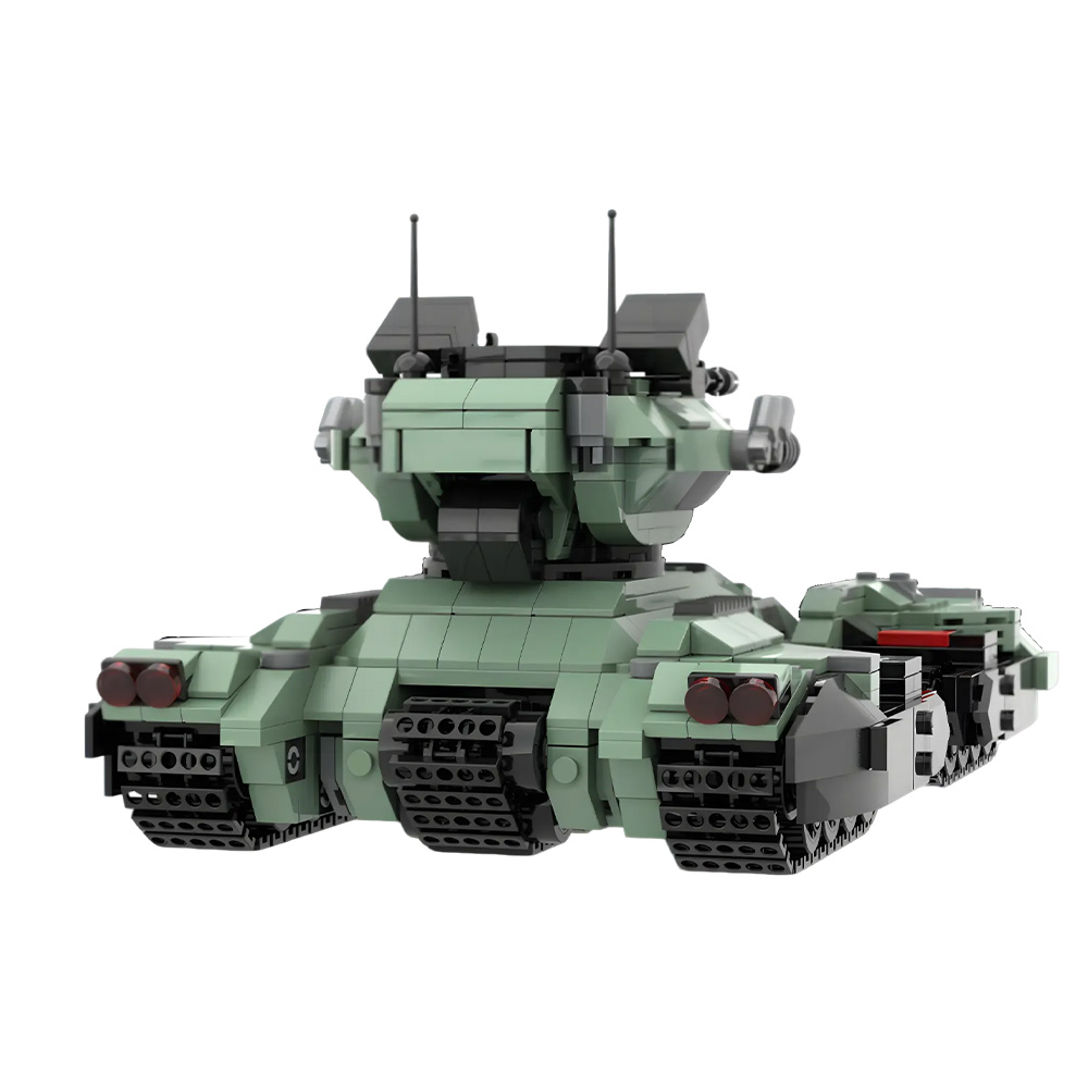 نموذج دبابة جريزلي من مكعبات ب - مراجعة Lego Compatible Military Tank وسعره